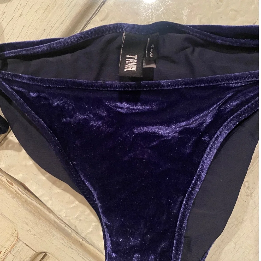 triangl swimwear plush velvet